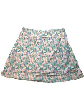 Stitch Fix We Wander Girls Active Skort | Size 16-18 | Pastel Abstract Print NWT